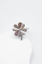Bague en acier inoxydable ajustable - ARGENT