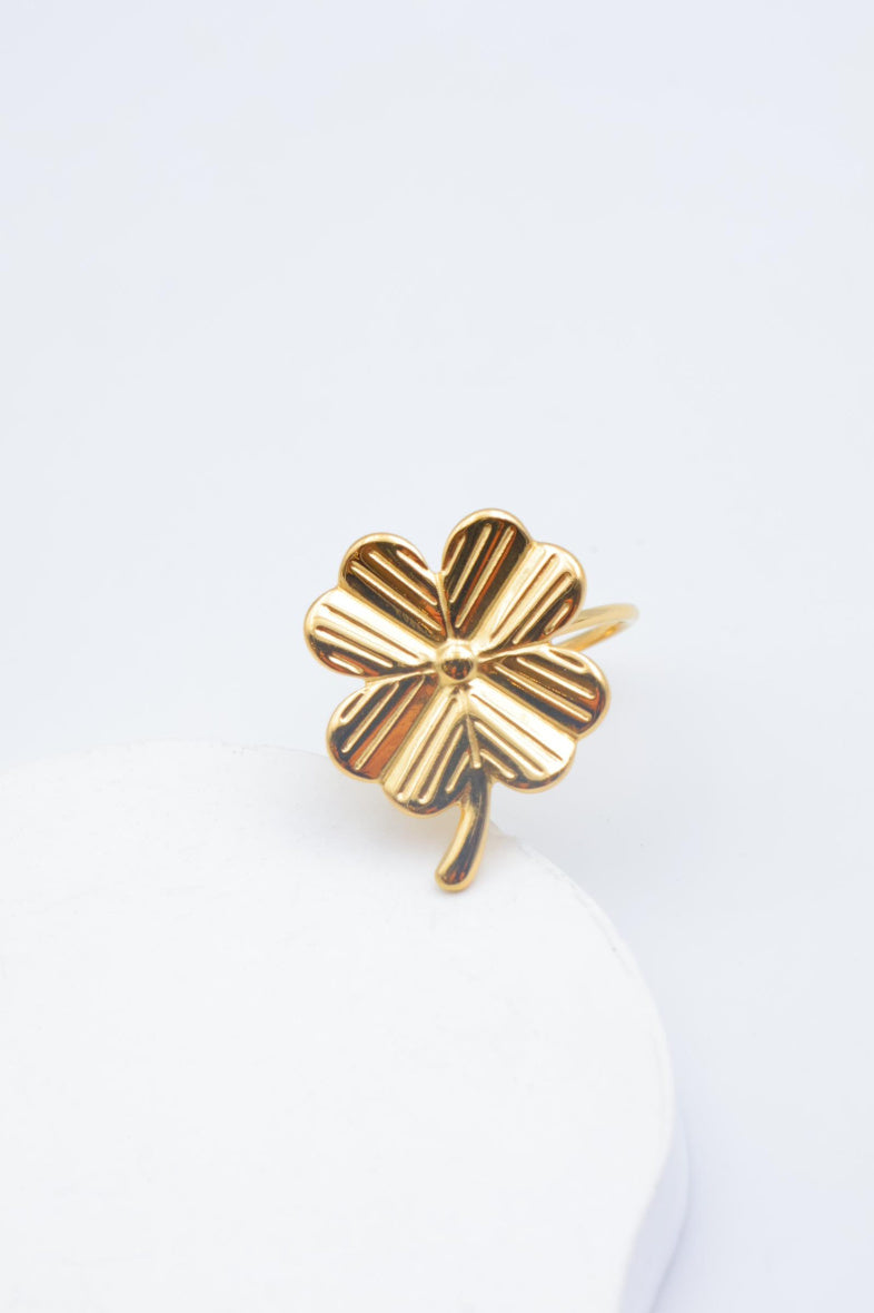 Bague en acier inoxydable ajustable - DORÉ