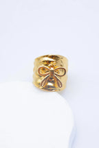 Bague en acier inoxydable ajustable - DORÉ