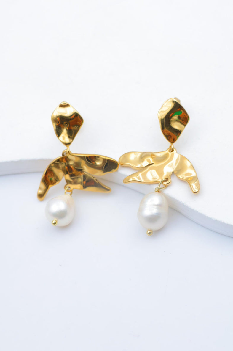Boucles d'oreilles en acier inoxydable - DORÉ