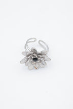 Bague en acier inoxydable ajustable - ARGENT
