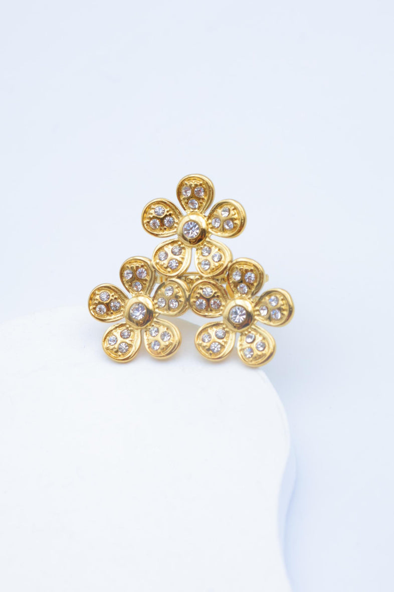 Bague en acier inoxydable ajustable - DORÉ