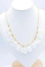 Collier en acier inoxydable - BLANC