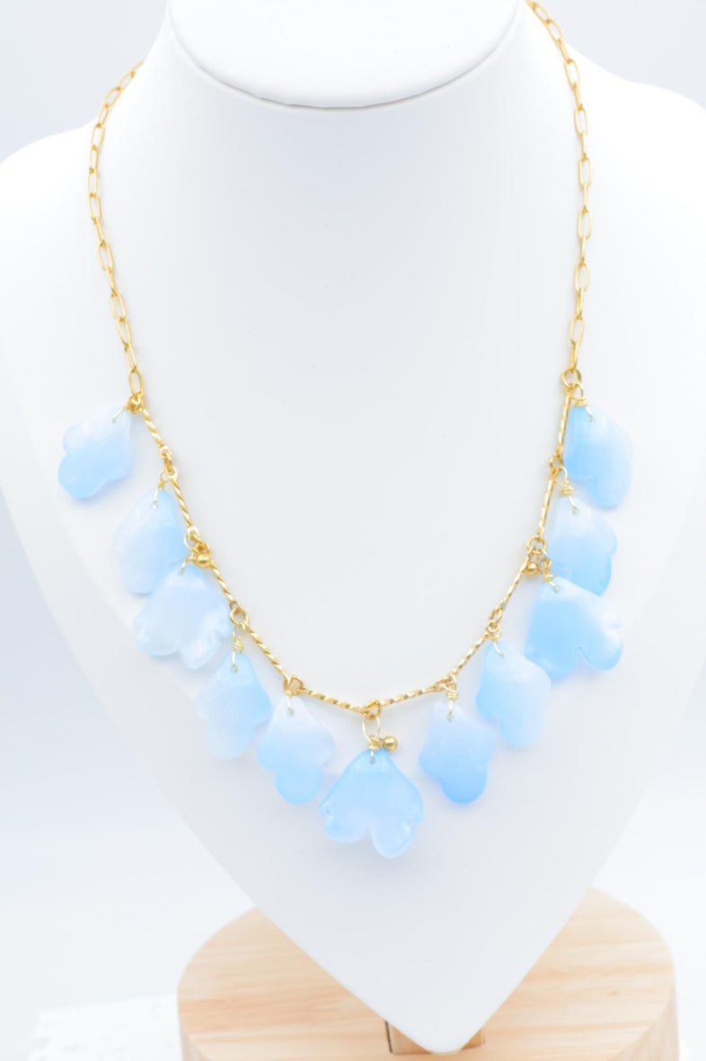 Collier en acier inoxydable - BLEU