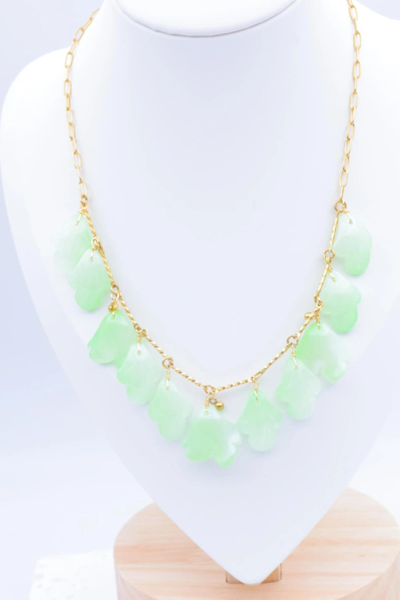 Collier en acier inoxydable - VERT