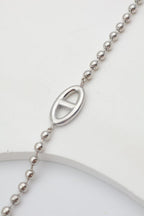 Bracelet en acier inoxydable - ARGENT