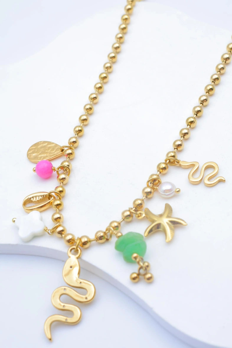 Collier en acier inoxydable - ROSE
