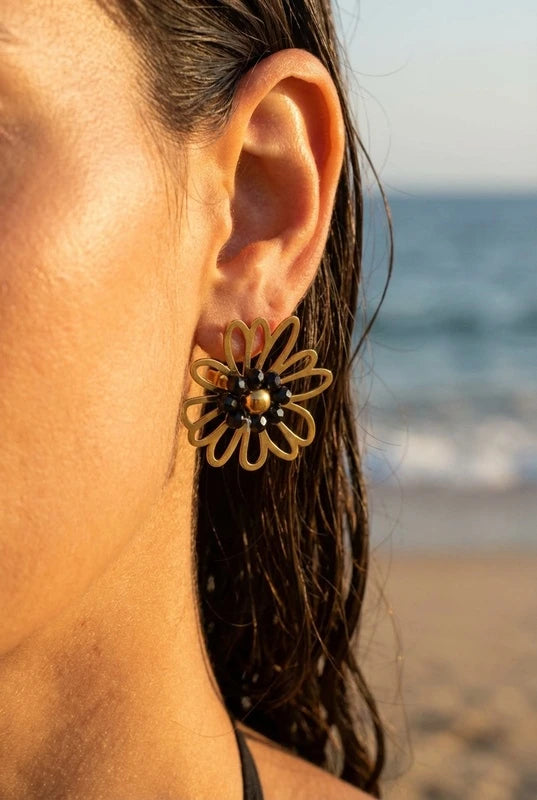 Boucles d’oreilles en acier inoxydable