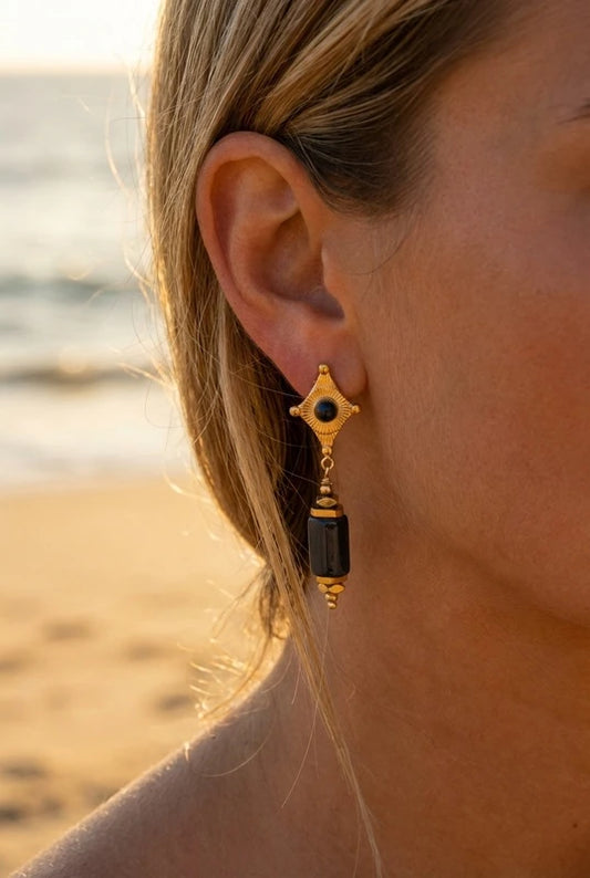 Boucles d’oreilles en acier inoxydable