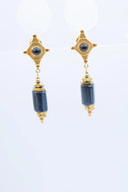 Boucles d'oreilles en acier inoxydable - NOIR