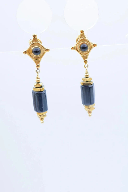 Boucles d’oreilles en acier inoxydable