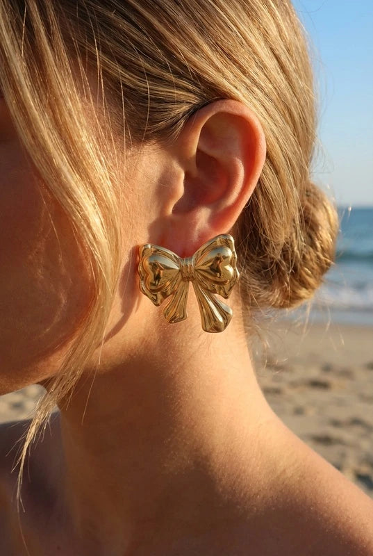 Boucles d’oreilles en acier inoxydable