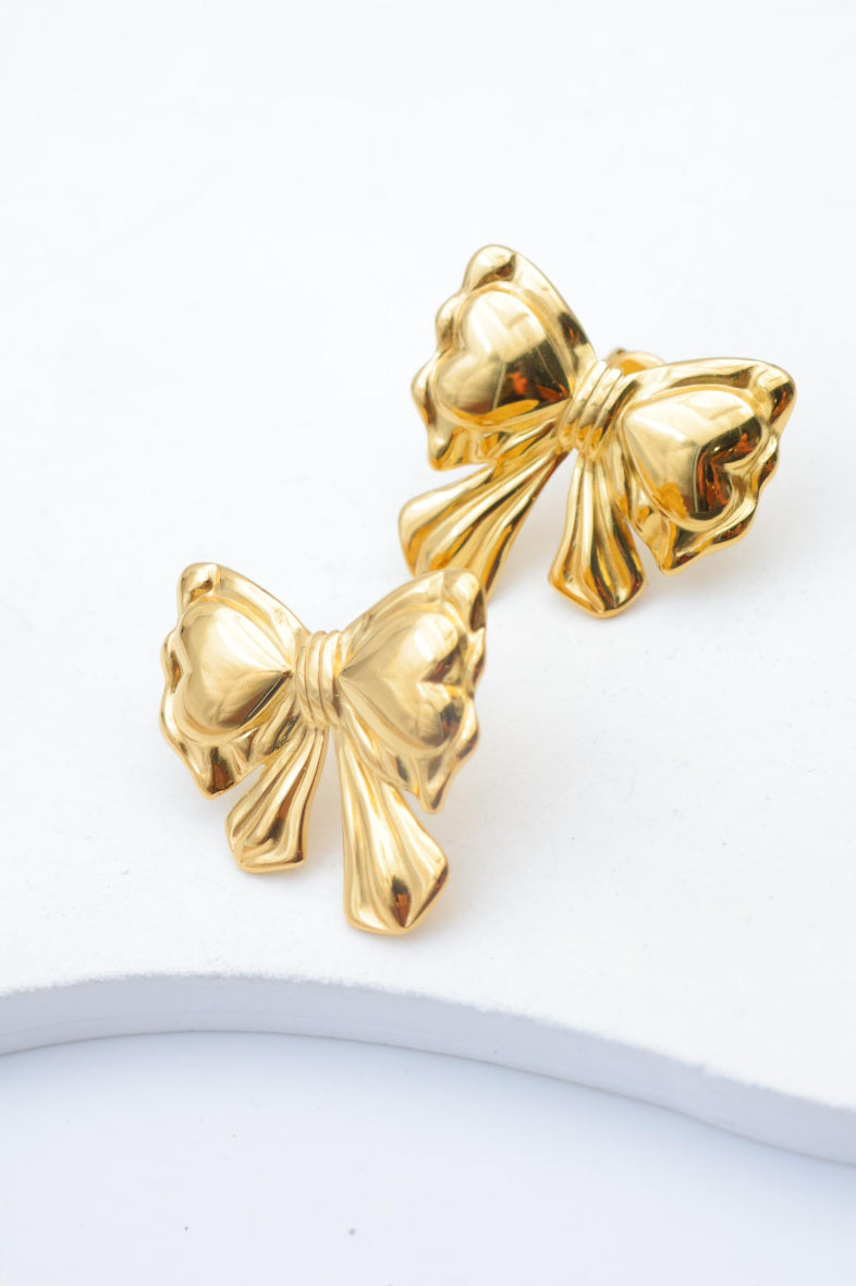 Boucles d'oreilles en acier inoxydable - DORÉ