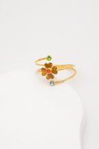 Bague en acier inoxydable ajustable - MULTICOLORE