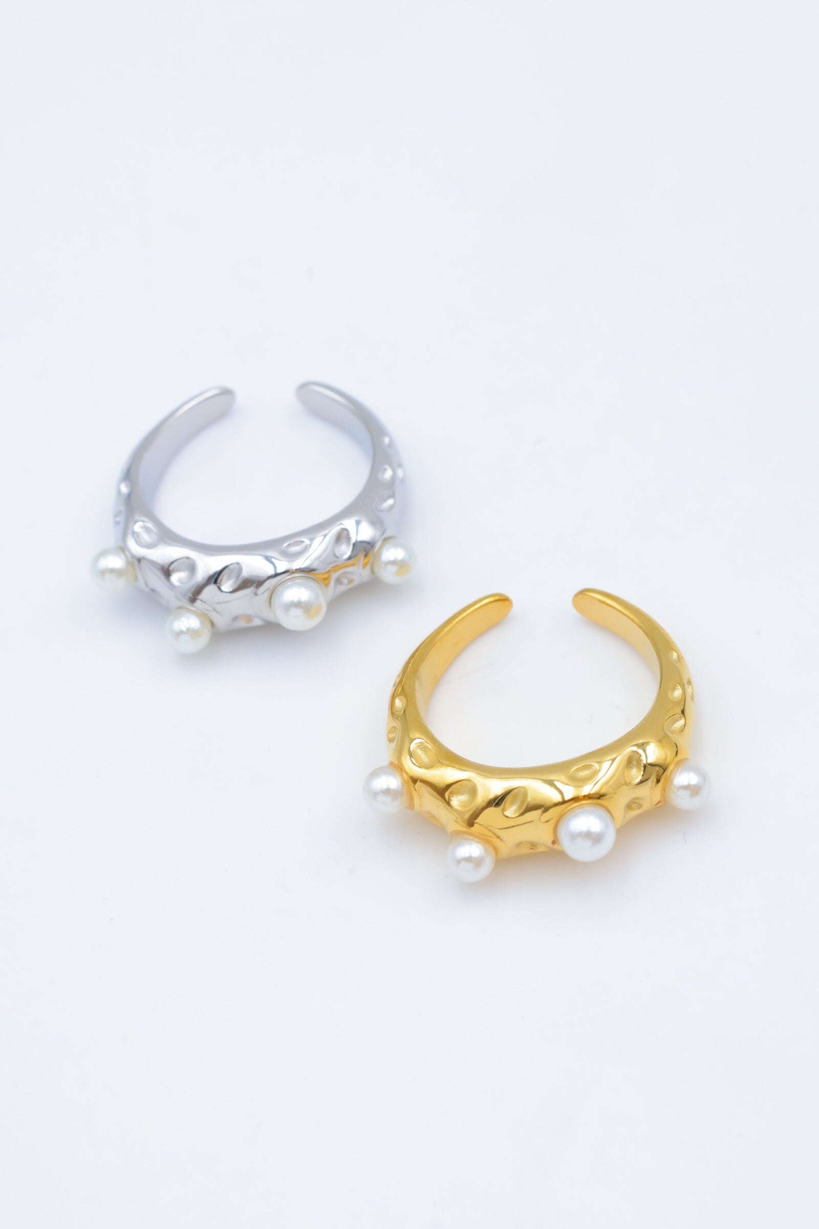 Bague en acier inoxydable ajustable - DORÉ
