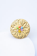 Bague en acier inoxydable ajustable - MULTICOLORE