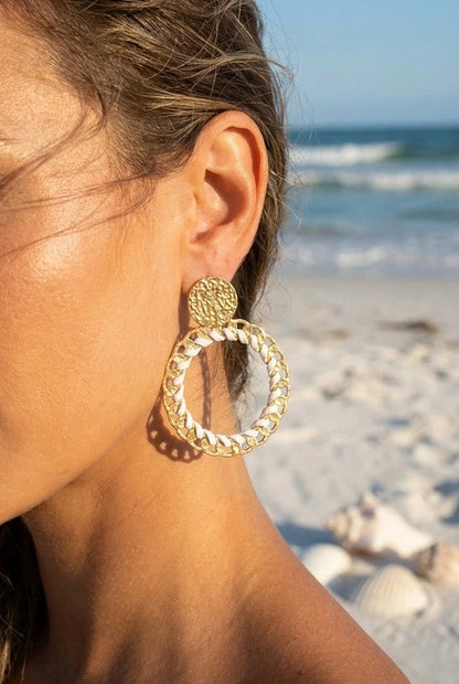 Boucles d’oreilles en acier inoxydable