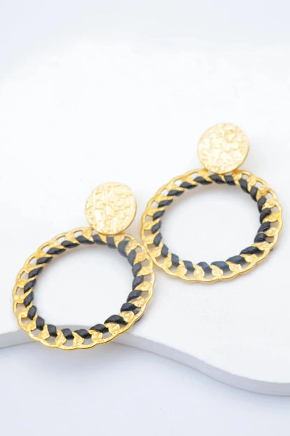 Boucles d’oreilles en acier inoxydable