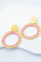 Boucles d'oreilles en acier inoxydable - ROSE