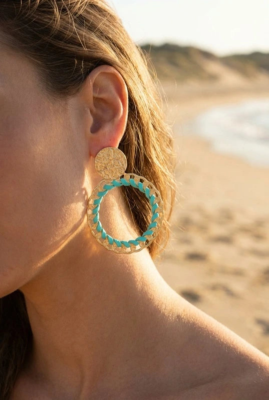 Boucles d’oreilles en acier inoxydable