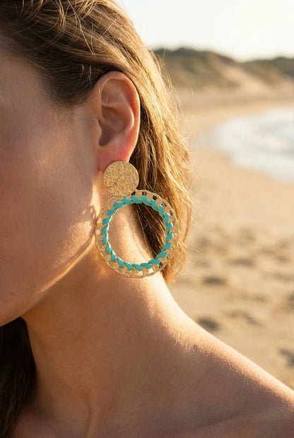 Boucles d’oreilles en acier inoxydable