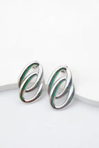 Boucles d'oreilles en acier inoxydable - ARGENT