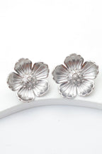 Boucles d'oreilles en acier inoxydable - ARGENT