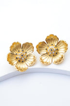 Boucles d'oreilles en acier inoxydable - NOIR