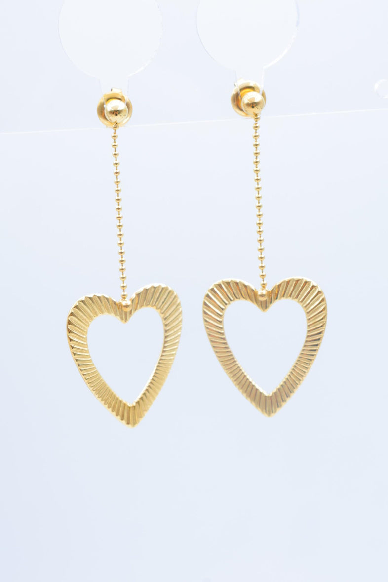 Boucles d'oreilles en acier inoxydable - DORÉ
