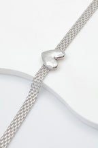 Bracelet en acier inoxydable - ARGENT