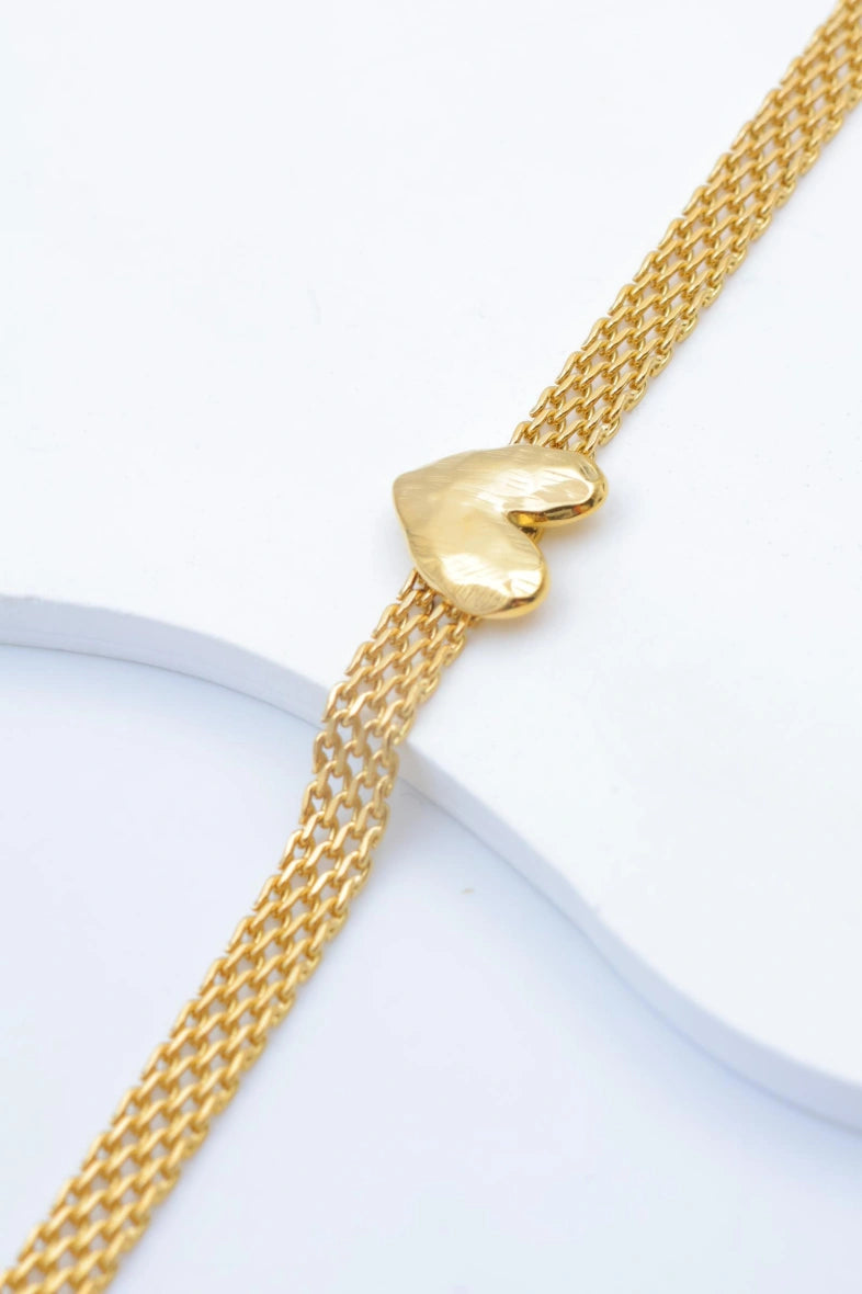 Bracelet en acier inoxydable - DORÉ