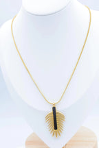Collier en acier inoxydable - NOIR