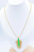Collier en acier inoxydable - VERT