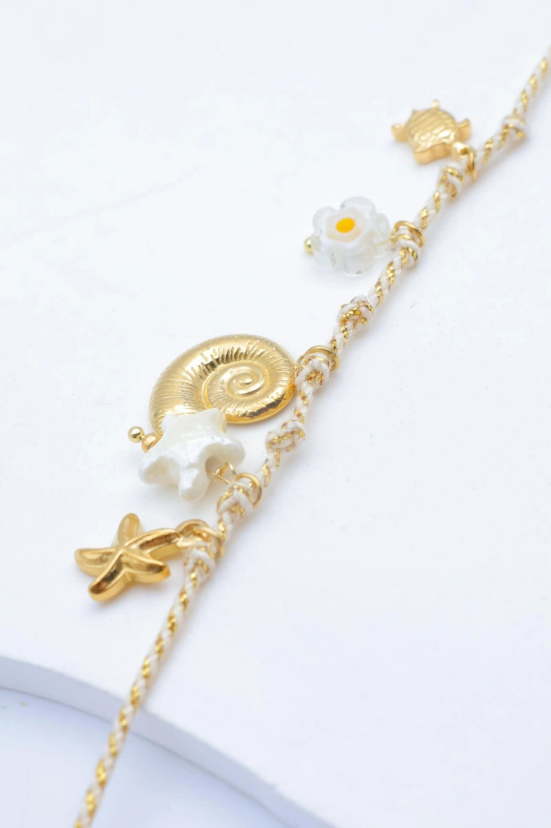 Bracelet en acier inoxydable - BLANC