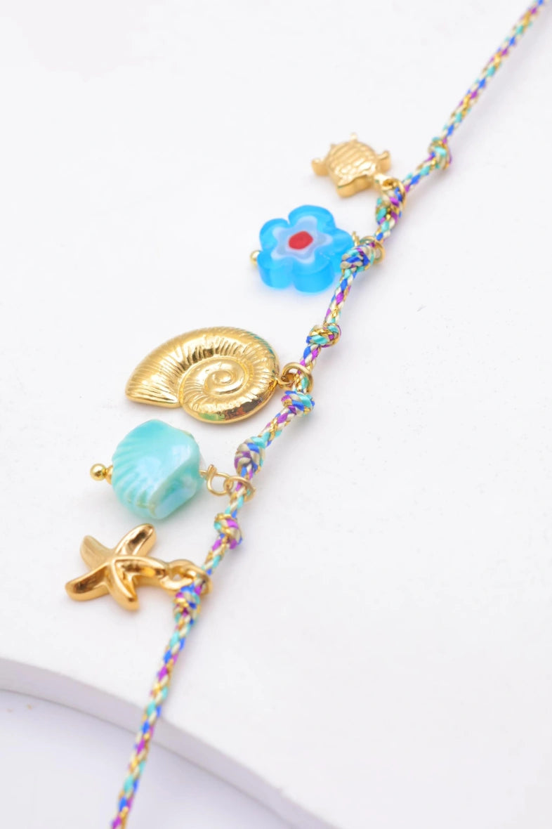 Bracelet en acier inoxydable - BLEU