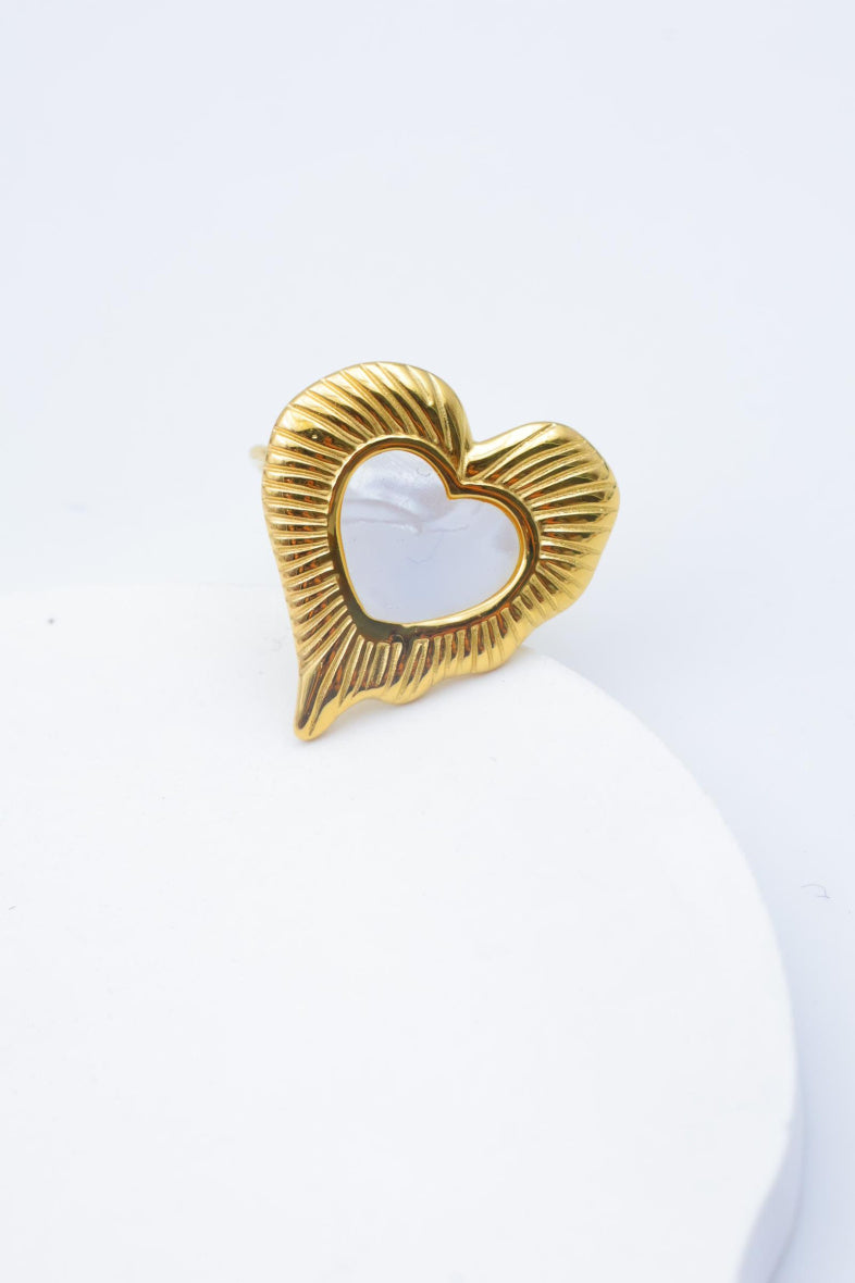 Bague en acier inoxydable ajustable - DORÉ
