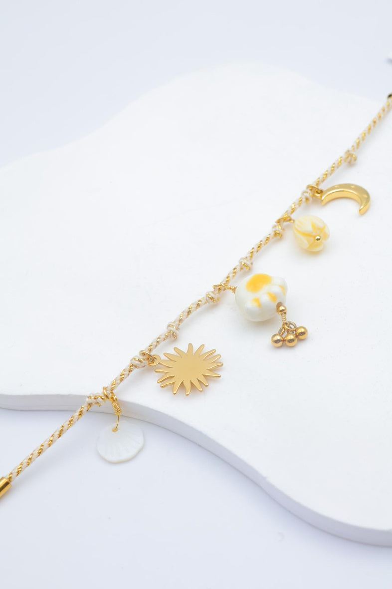 Bracelet en acier inoxydable - BLANC