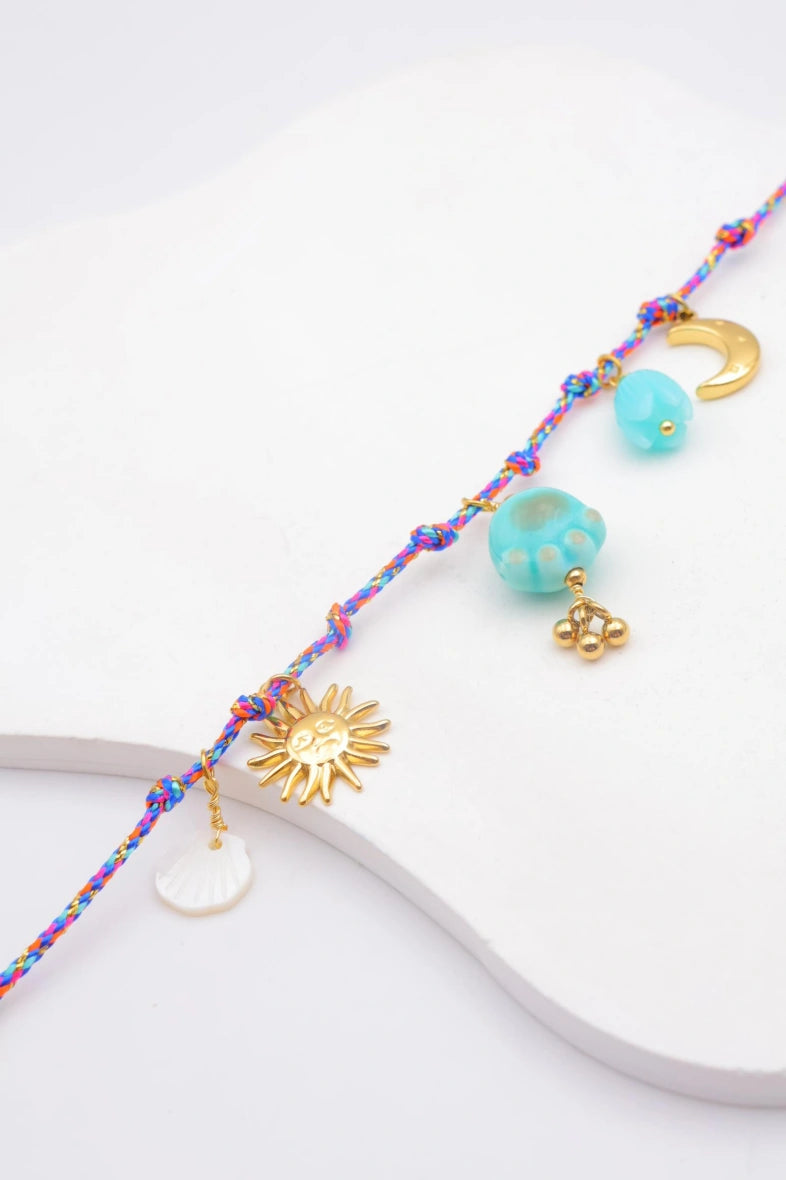 Bracelet en acier inoxydable - BLEU