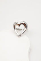 Bague en acier inoxydable ajustable - ARGENT