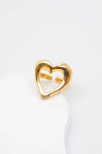 Bague en acier inoxydable ajustable - DORÉ