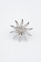 Bague en acier inoxydable ajustable - ARGENT