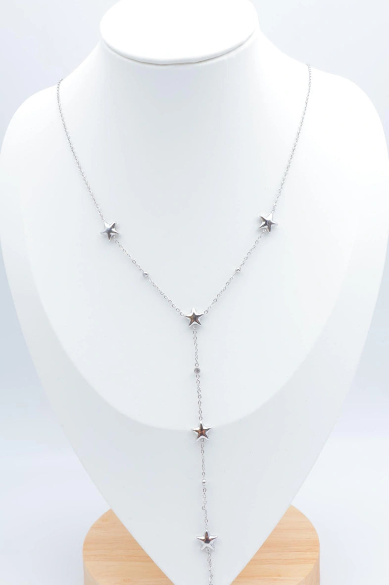 Collier en acier inoxydable - ARGENT