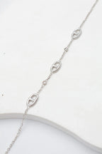 Bracelet en acier inoxydable - ARGENT