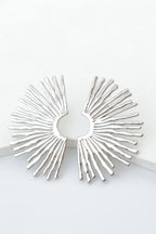 Boucles d'oreilles en acier inoxydable - ARGENT