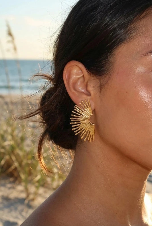 Boucles d’oreilles en acier inoxydable
