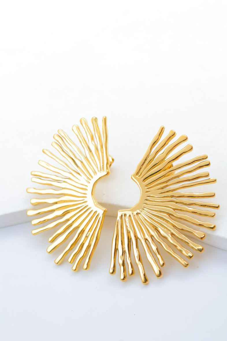 Boucles d'oreilles en acier inoxydable - DORÉ