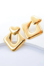 Boucles d'oreilles en acier inoxydable - DORÉ