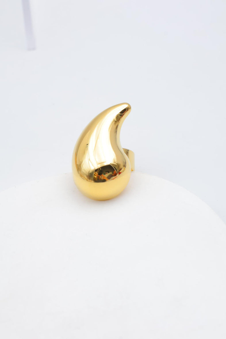 Bague en acier inoxydable ajustable - DORÉ