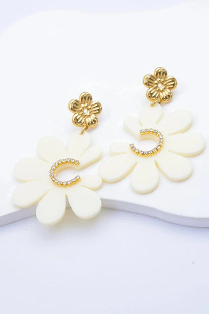 Boucles d’oreilles en acier inoxydable