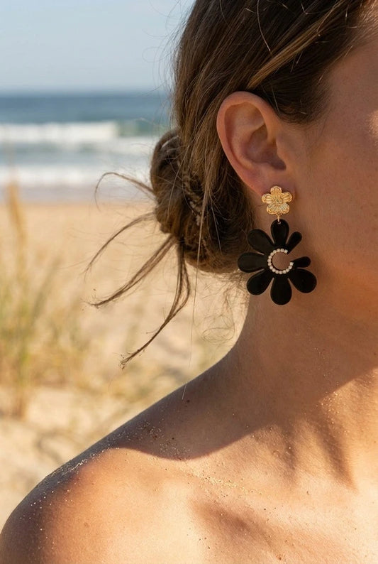 Boucles d’oreilles en acier inoxydable